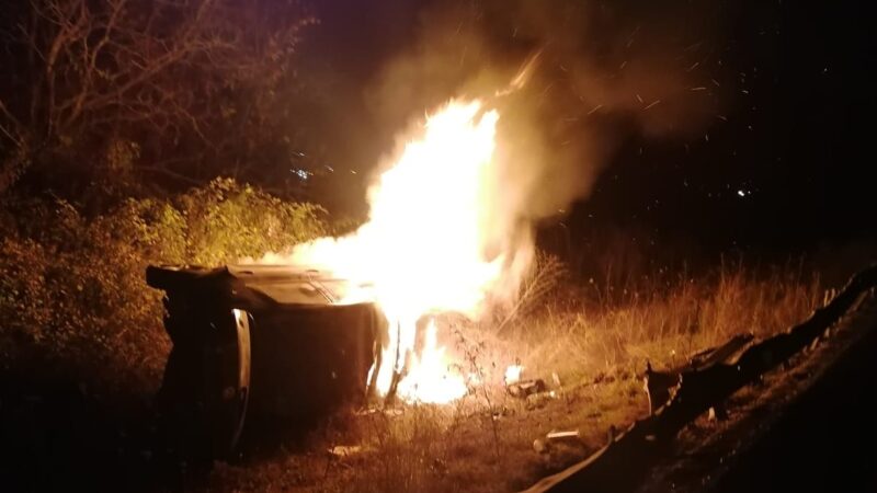 Bursa’da korkunç kaza! Sürücü ölümden döndü Bursa’nın Kestel ilçesinde meydana gelen kazada kontrolden hafif ticari araç