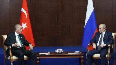 Cumhurbaşkanı Erdoğan, Putin ile görüştü