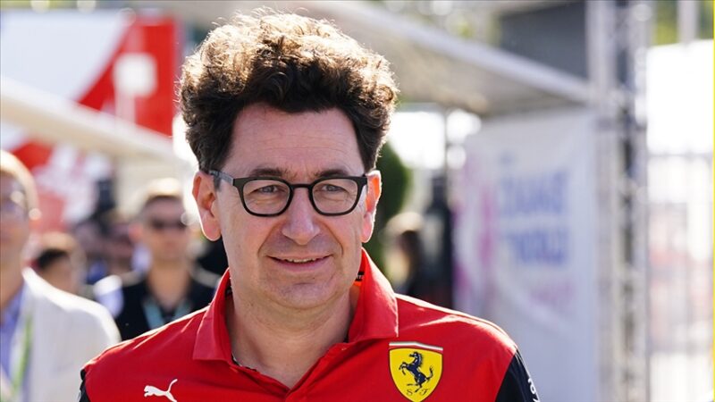 Formula 1 takımlarından Ferrari'de, takım direktörü Mattia Binotto görevinden istifa