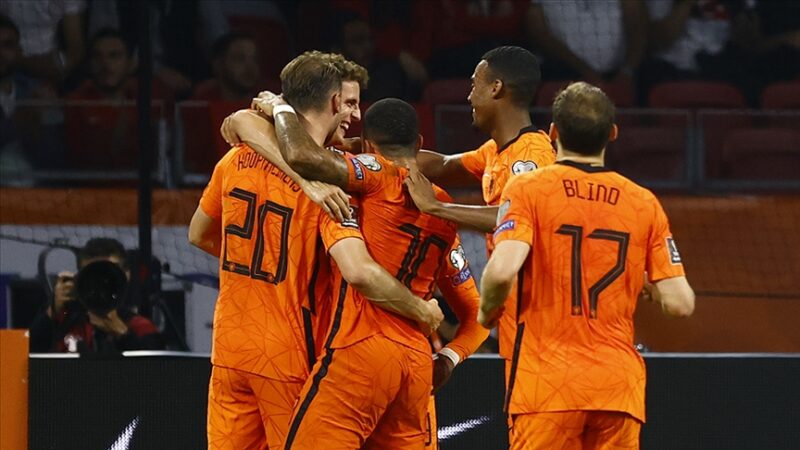 Katar'ın ev sahipliği yapacağı 2022 FIFA Dünya Kupası'na katılacak Hollanda