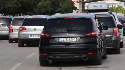 Yürürlüğe girdi! Yabancı plakalı taşıtlara düzenleme