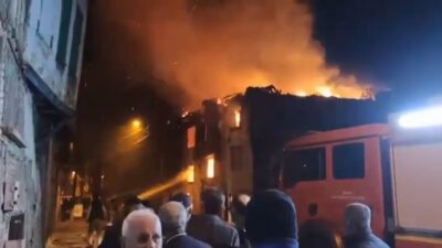 Bursa’da panik anları!