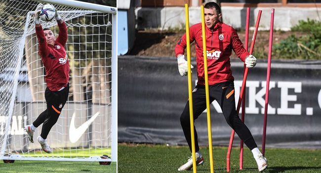 Muslera kampa katıldı