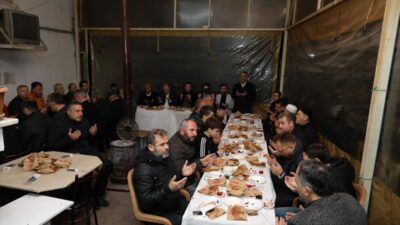 Bereket Sofrası Kasım Efendi Camisi’nde kuruldu