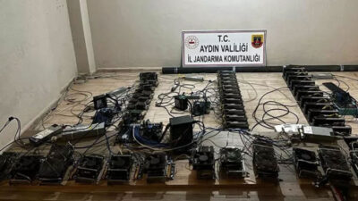 Kaçak cihazlarla kripto para üretirken yakalandı