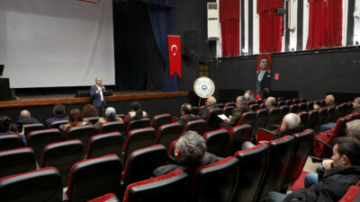 Mudanya Şafak Sitesi sakinlerine yol projesi sunuldu