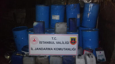 Sahte içki operasyonu! 12 ton ele geçirildi