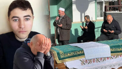 Tedavi sürecinde 145 gün otomobilde kaldığı oğlunu toprağa verdi