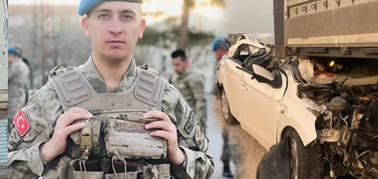 TIR’a arkadan çarpan uzman çavuş hayatını kaybetti