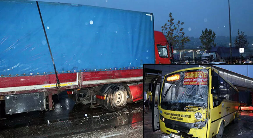 Gaziantep’te korkunç kaza: 17 yaralı