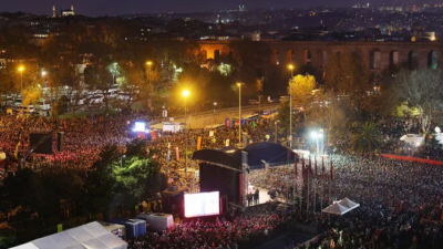 6’lı masa İmamoğlu için sahaya indi! Saraçhane’de kaç kişi vardı? Emniyet sayı verdi