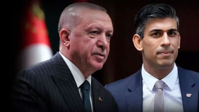 Cumhurbaşkanı Erdoğan, Rishi Sunak ile görüştü