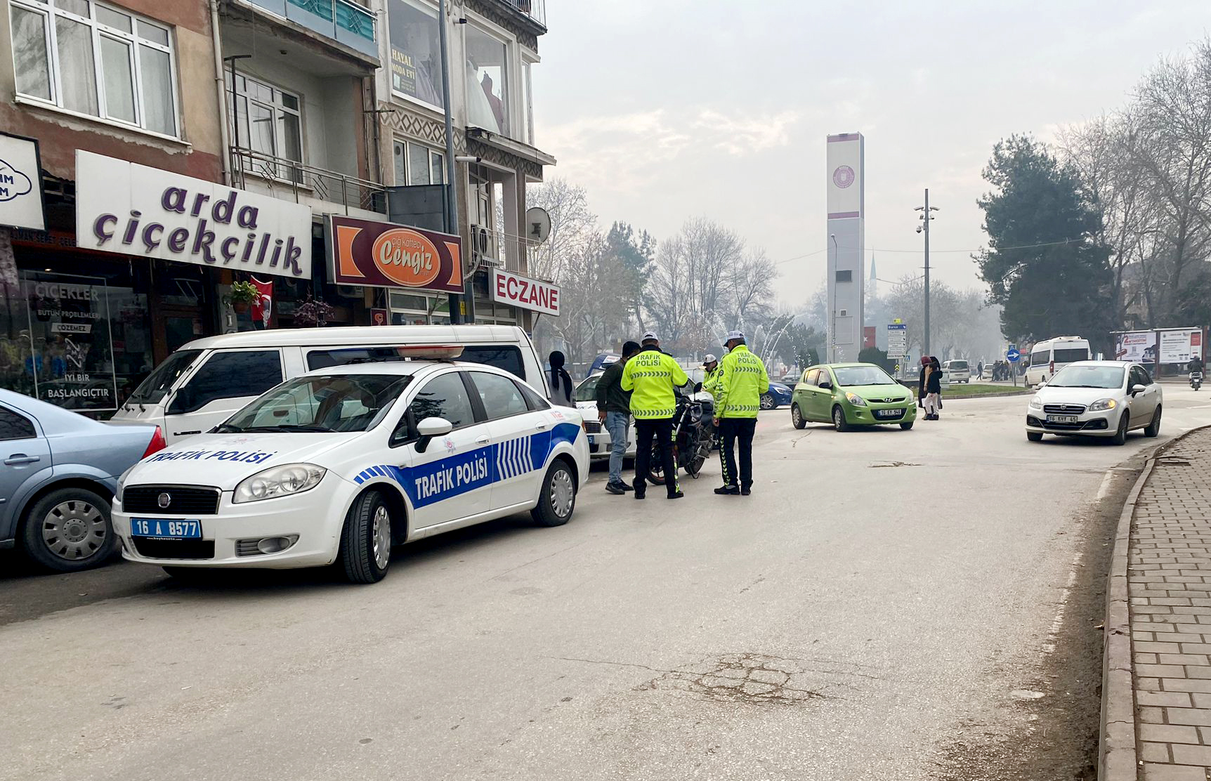 İnegöl’de motosiklet denetimi