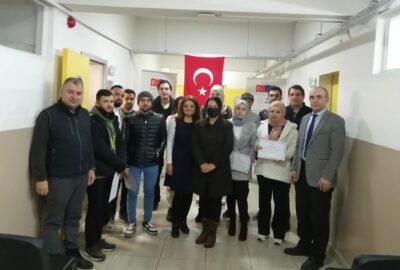 Osmangazi’de mesleki eğitim kurslarını tamamlayanlar sertifikalarını aldı