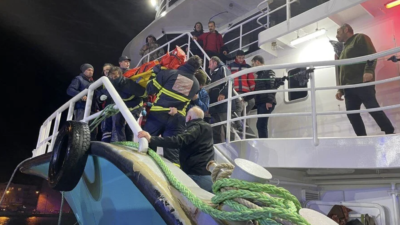 Sinop’ta gemi yangını!