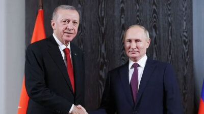 Cumhurbaşkanı Erdoğan Putin ile görüştü
