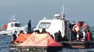 Denizde can pazarı! 46 göçmen ölüme terk edildi