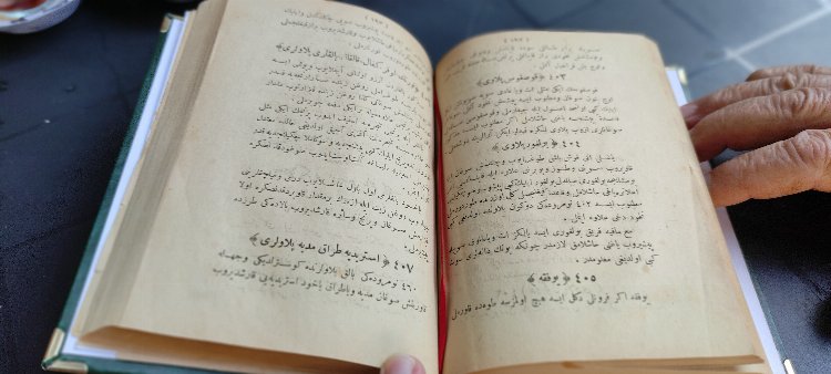 Bursa’da bu kitapta 300 yıl önceki yemek tarifleri yazıyor