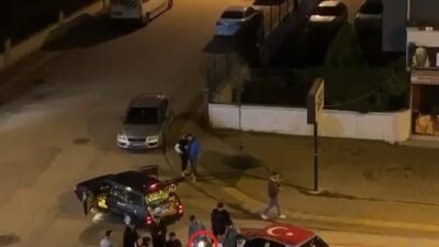 Böyle eğlence olmaz.. Bursa’da yarı otomatik tüfekle havaya defalarca ateş açtı