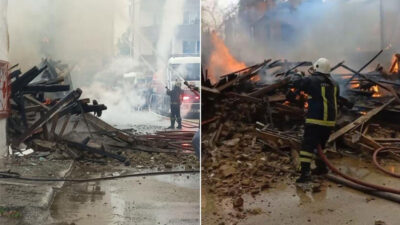 Bursa’da korkutan yangın