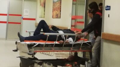 Yer: Bursa… İlk iş gününde hastanelik oldu