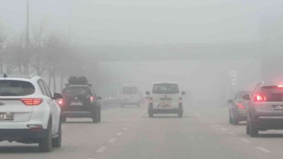 Bursa’da yoğun sis! Sürücüler zor anlar yaşadı