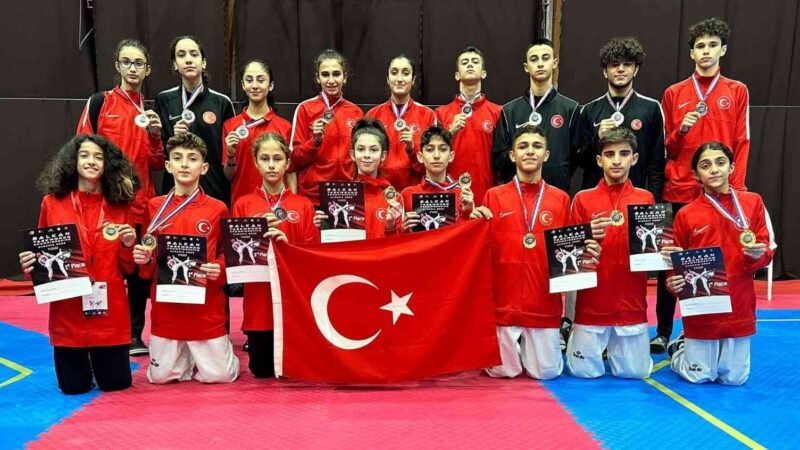 Büyükşehirli sporcular Arnavutluk’tan boş dönmedi Büyükşehir Belediyesporlu tekvandocular, 23. Balkan Taekwondo Şampiyonası'ndan 1 altın ve