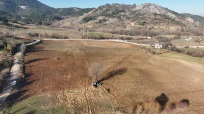 Gürsu Belediyesi buğday ekti