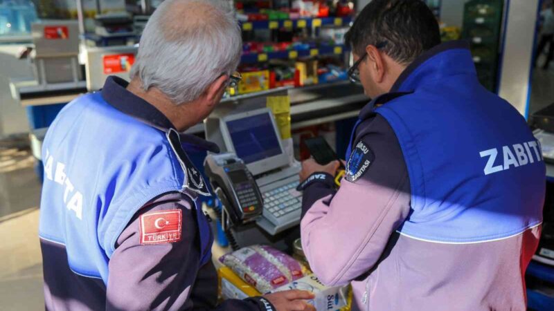 Gürsu’da marketlere fahiş fiyat denetimi Gürsu Belediyesi zabıta ekipleri, zincir marketlerde fahiş fiyat denetimleri için