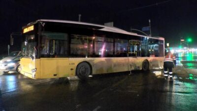 Ters yönde giden otobüs minibüsle çarpıştı: Çok sayıda yaralı