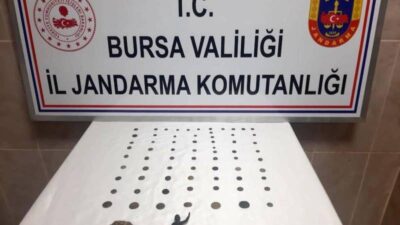 Bursa’da tarihi eser operasyonu