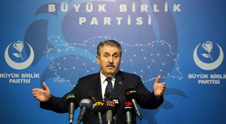 BBP lideri Destici: ‘Altılı Masanın içerisinde bir de ikili masa var’