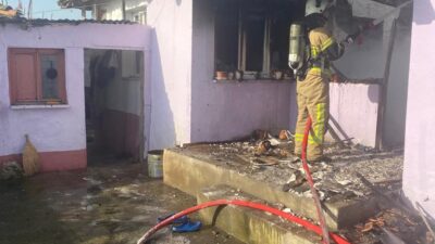 Mustafakemalpaşa’da korkutan yangın