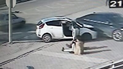 Bursa’da otomobil dehşet saçtı