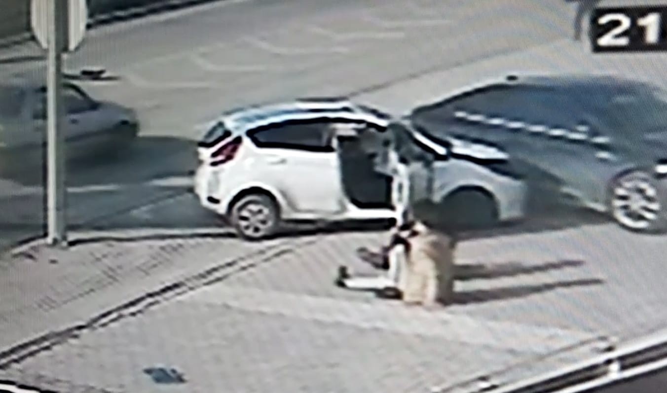 Bursa’da otomobil dehşet saçtı