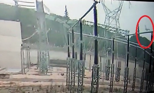 Bursa’daki uçak kazası kamerada…Gökyüzünde 380 bin voltla gelen ölüm