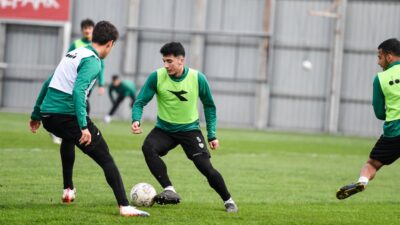 Bursaspor pas pres çalıştı