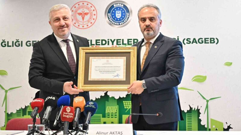 Sağlığı geliştiren ilk Büyükşehir, Bursa oldu Bursa Büyükşehir Belediyesi, Sağlık Bakanlığı’nın sağlıklı şehir bilinci oluşturmak için