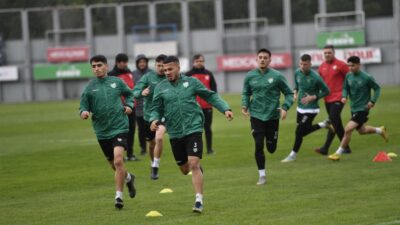 Bursaspor’da hazırlıklar tamam