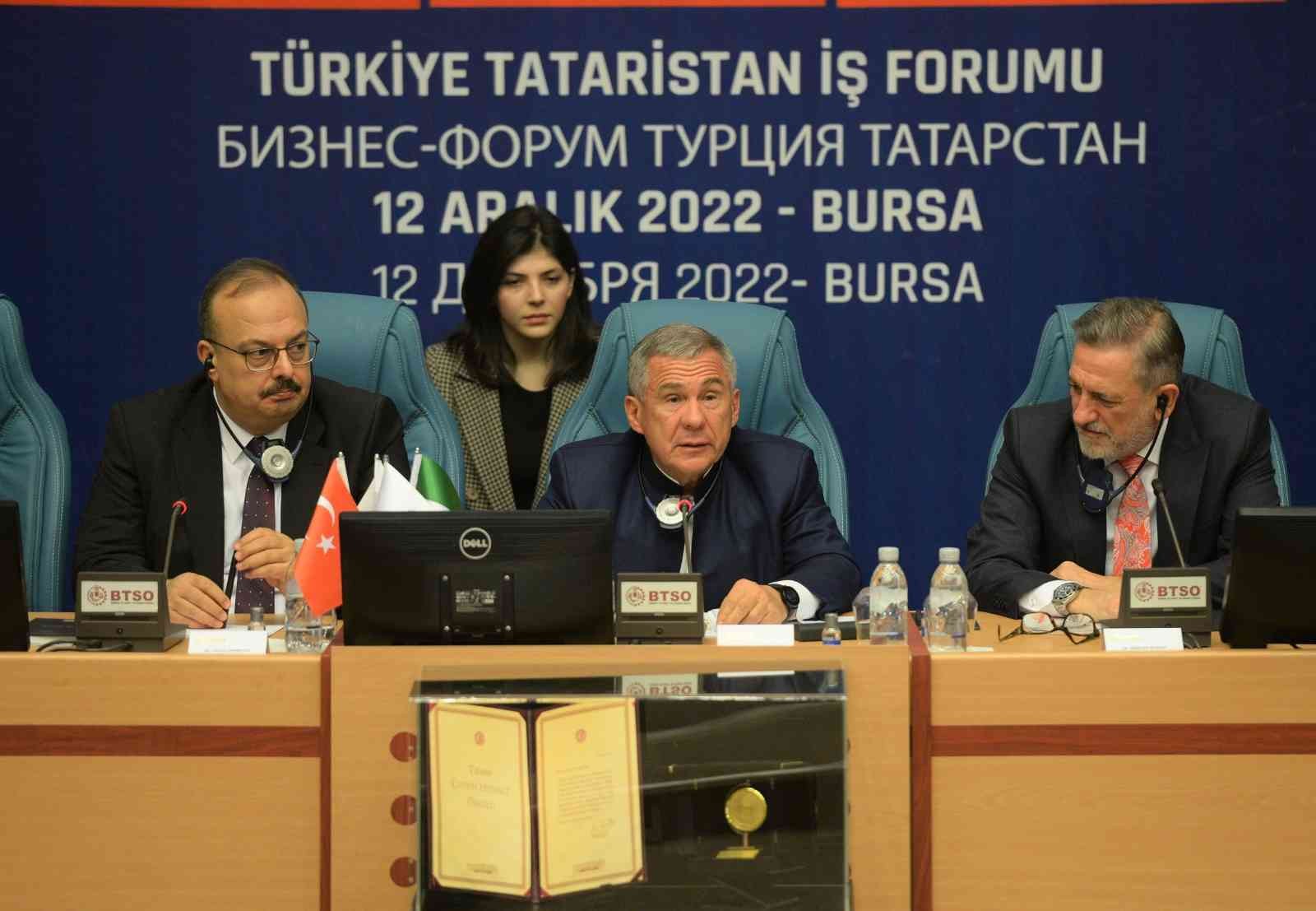 Bursa’da Tataristan ile dev işbirliği