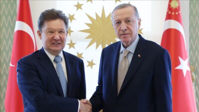 Cumhurbaşkanı Erdoğan, Gazprom Başkanı ile görüştü