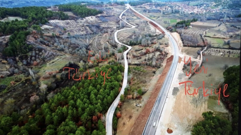 Olay Gazetesi Yazarı İhsan Aydın, Keles ilçesinde yapımı devam ve