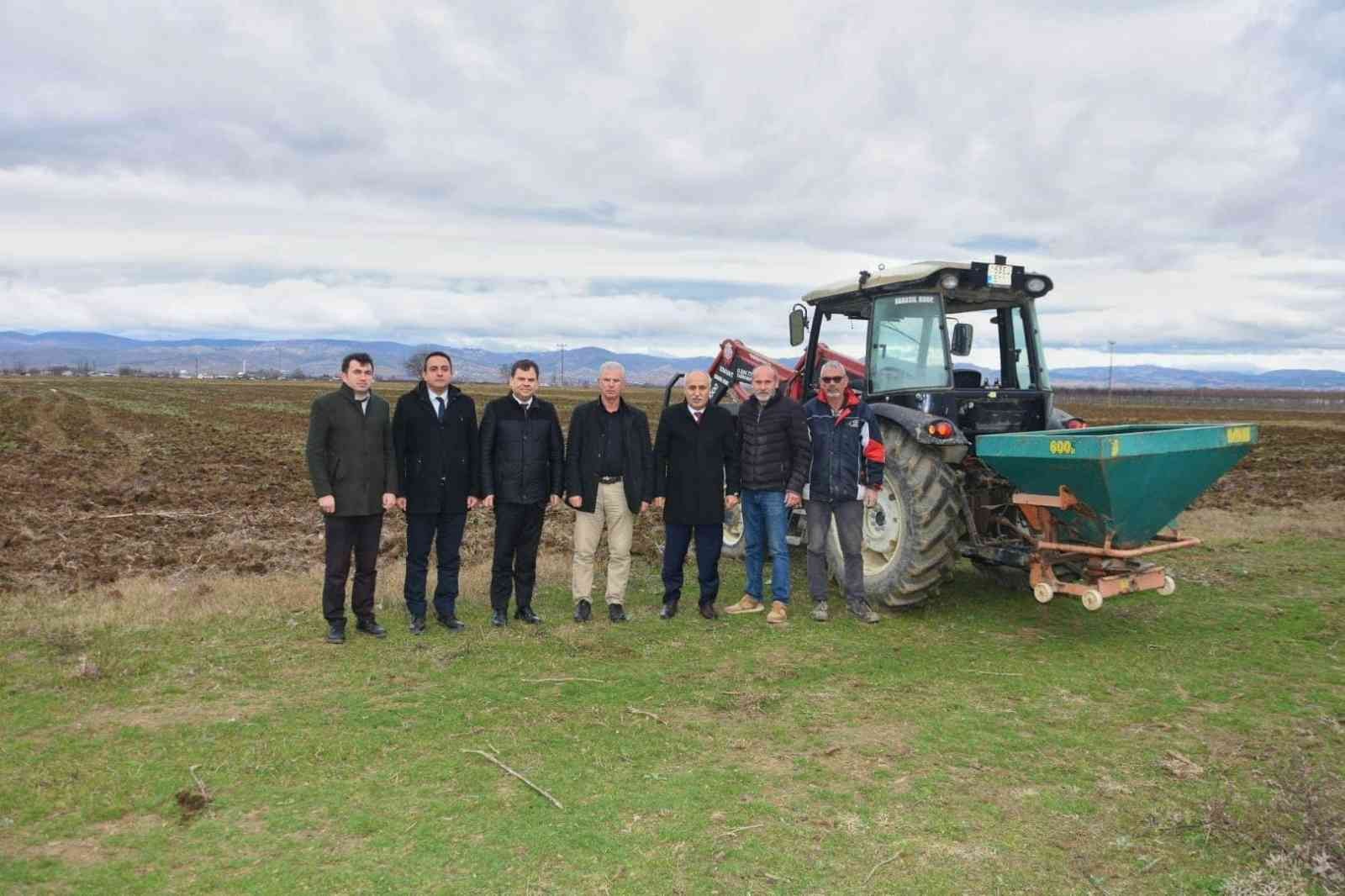 Bursa’da üreticiler bu proje ile daha fazla üretecek