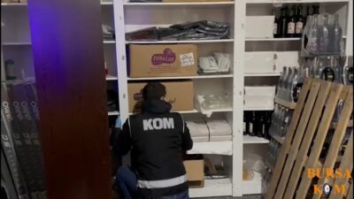 Bursa’da yılbaşı öncesi dev operasyon