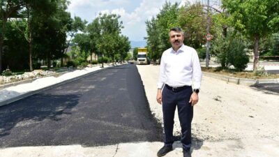 Yıldırım’da yol hamlesi devam ediyor