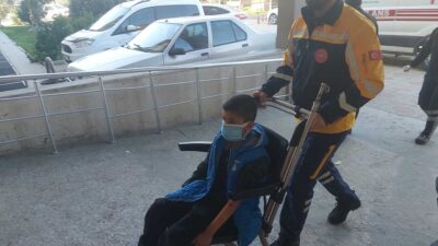 Köpeğin saldırdığı çocuk yaralandı