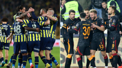 Fenerbahçe içeride, Galatasaray dışarıda etkili