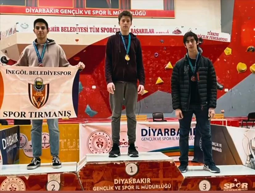 İnegöllü sporcuılar Diyarbakır’dan dereceyle döndü