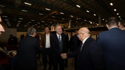 Başkan Taban, İstanbul Fuarı’nda İnegöllü firmaları yalnız bırakmadı