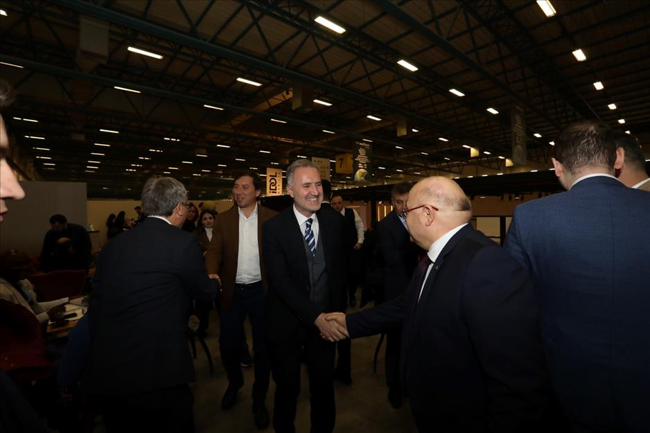 Başkan Taban, İstanbul Fuarı’nda İnegöllü firmaları yalnız bırakmadı